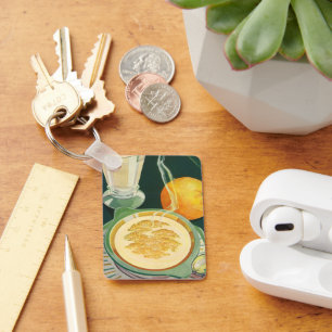 Chaveiro Vintage Health Comida, Bebidas, café da manhã sa