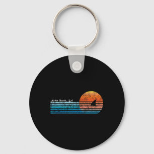 Chaveiro Vintage Hobie Beach Retro 80s Shark Fin Sunset