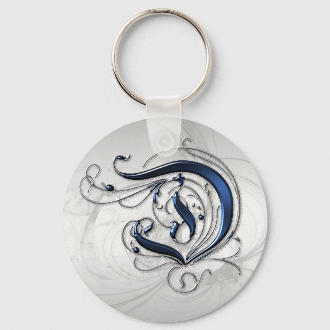 Chaveiro Vintage Initial D (Frente)