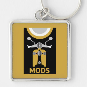 Chaveiro Vintage Inspirou Os Mods E Rockers Britânicos