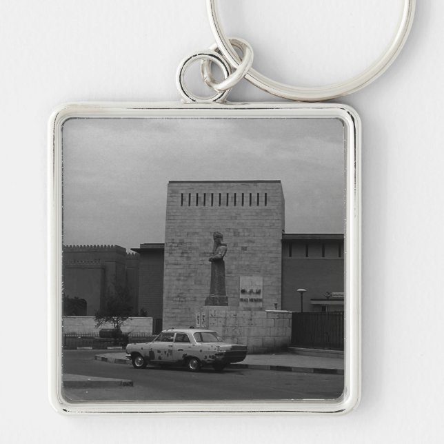 Chaveiro Vintage Iraque, Bagdade, museu 1970 (Frente)