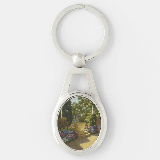 Chaveiro Vintage Ivan Choultse Jardin Villa Cyprus (Frente)