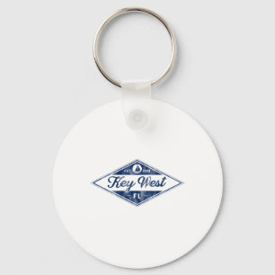 Chaveiro Vintage Key West Florida Keys Estabeleceu 1828 Bea