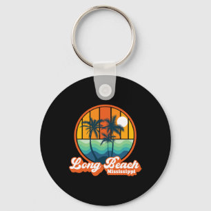 Chaveiro Vintage Long Beach Mississippi Summer 90s Beach So