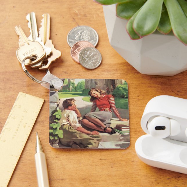 Chaveiro Vintage Love and Romance, Segundo grau Swethearts (Mesa)