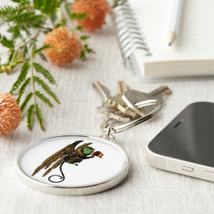 Chaveiro Vintage mágico de Oz, chapéu mau do macaco do v