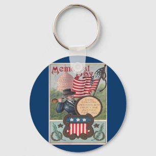 Chaveiro Vintage Memorial Day - Um País