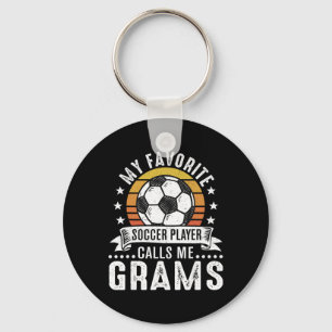 Chaveiro Vintage Meu Jogador de Futebol Favorito Me Chama d