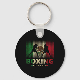 Chaveiro Vintage mexicana Bandeira mexicana Boxing