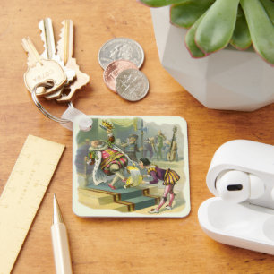 Chaveiro Vintage Old King Cole Nursery Rhyme Poem Song