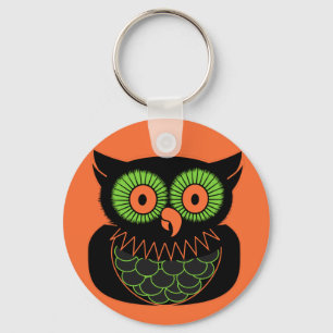 Chaveiro Vintage Owl