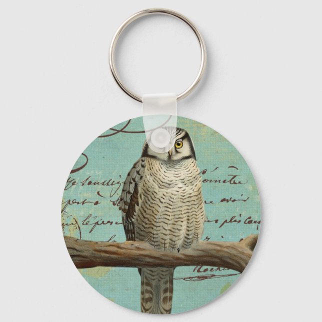 Chaveiro Vintage Owl...Chaveiro (Frente)