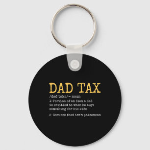 Chaveiro Vintage Pai Tax Definition Men Funny Dia de os pai