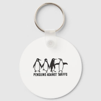 Chaveiro Vintage Penguins Protesta Contra Pinguins Engraçad