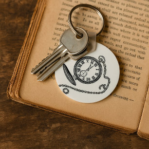 Chaveiro Vintage Pocket Watch