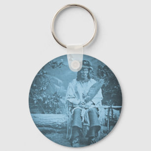 Chaveiro Vintage principal Stereoview do urso da medicina