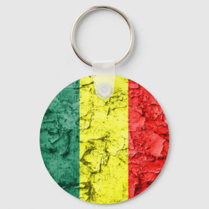 Chaveiro Vintage rasta flag