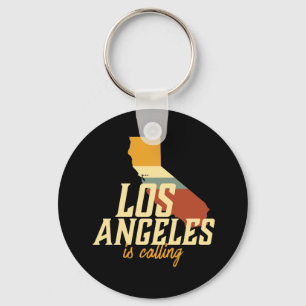Chaveiro Vintage Retro Los Angeles California CA USA City