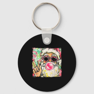 Chaveiro Vintage Retro Papai Noel Bubble Gum Nk Sungles Nat