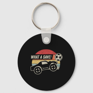 Chaveiro Vintage Retro Que Defesa! Foguete Rc Carro Futebol