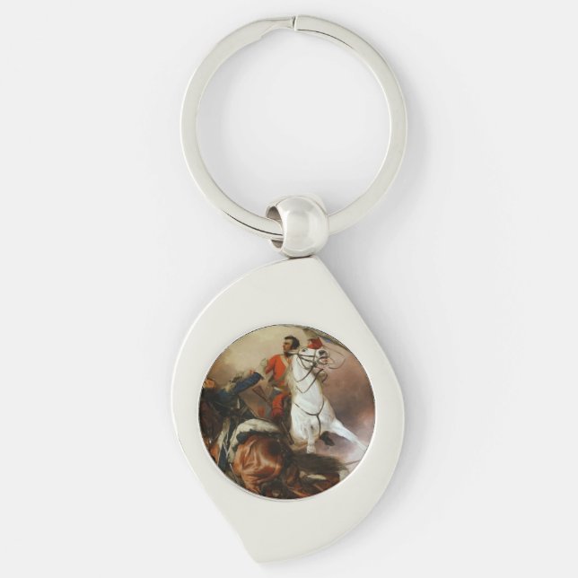 Chaveiro Vintage Richard Ansdell A Luta Pelo Padrão (Frente)