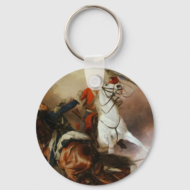 Chaveiro Vintage Richard Ansdell A Luta Pelo Padrão (Frente)