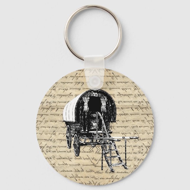 Chaveiro Vintage Romany Gypsy (Frente)