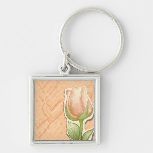 Chaveiro Vintage rosebud