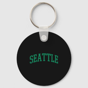 Chaveiro Vintage seattle design vintage homens mulheres cri