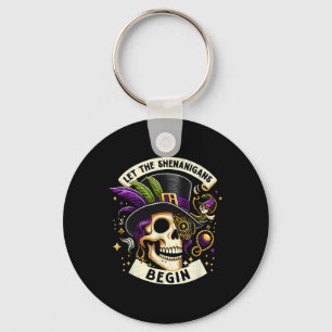 Chaveiro Vintage Skeleton Deixa Os Shenanigans Começar Mard