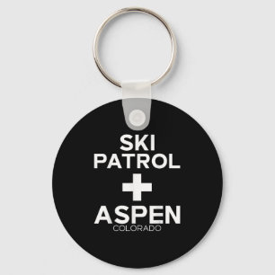 Chaveiro Vintage Ski Patrol Aspen T Shirt Snowboard Skii
