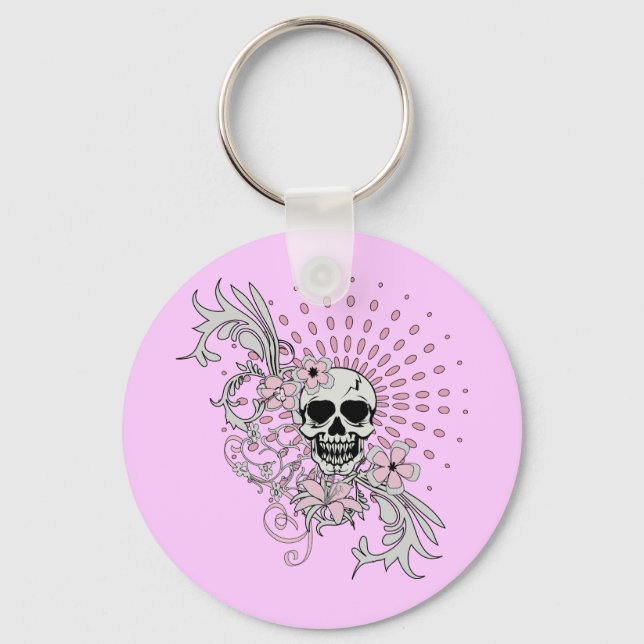 Chaveiro Vintage Skull (Frente)