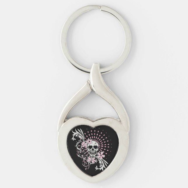 Chaveiro Vintage Skull (Frente)