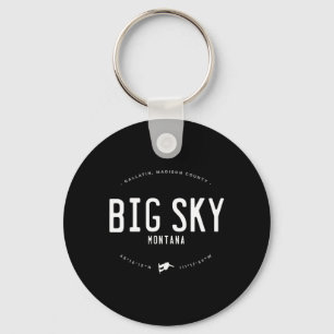 Chaveiro Vintage Snowboa, Vintage em desgosto do Big Sky Mo