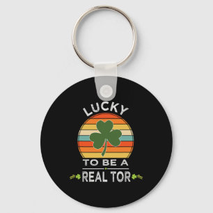 Chaveiro Vintage Sorte Ser Um Ator Rua Patrick Day Gift