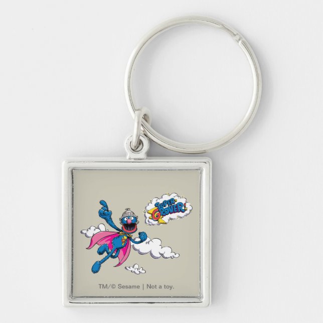 Chaveiro Vintage Super Grover (Frente)