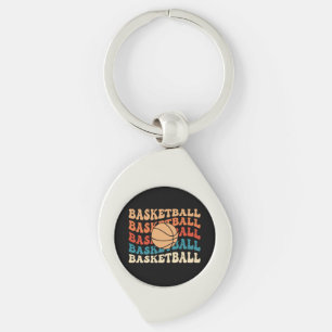 Chaveiro Vintage Typografia de Basbol Design