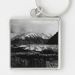 Chaveiro Vintage USA Alaska Matanuska glacier 1970