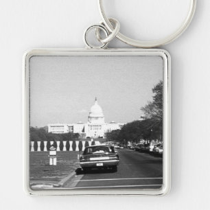 Chaveiro Vintage USA Washington O Capitol