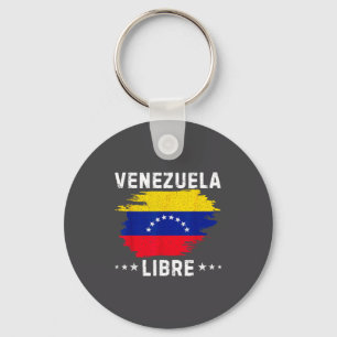 Chaveiro Vintage Venezuela Livre 2026 Bandeira da Venezuela