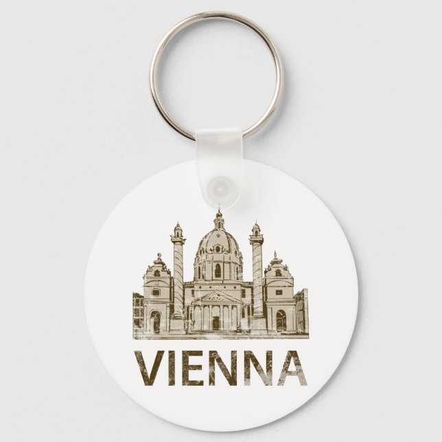 Chaveiro Vintage Viena (Frente)
