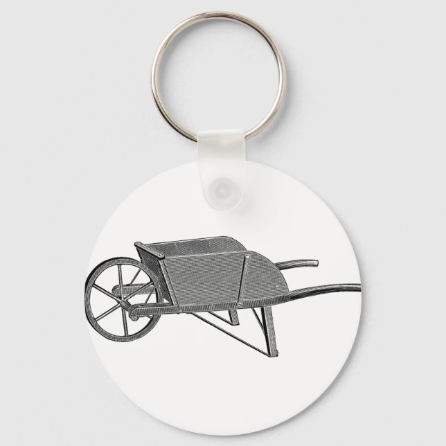 Chaveiro Vintage Wheelbarrow (Frente)