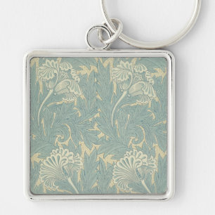 Chaveiro Vintage William Morris Tulip Floral Design