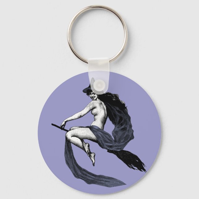 Chaveiro Vintage Witch (Frente)