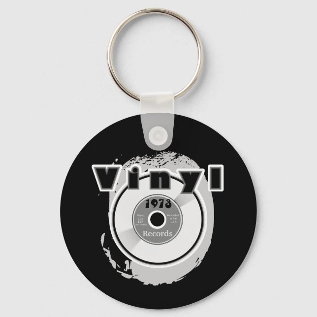 Chaveiro VINYL 45 RPM Registro 1973 (Frente)