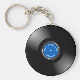 Chaveiro Vinyl Record Album Design Keychain