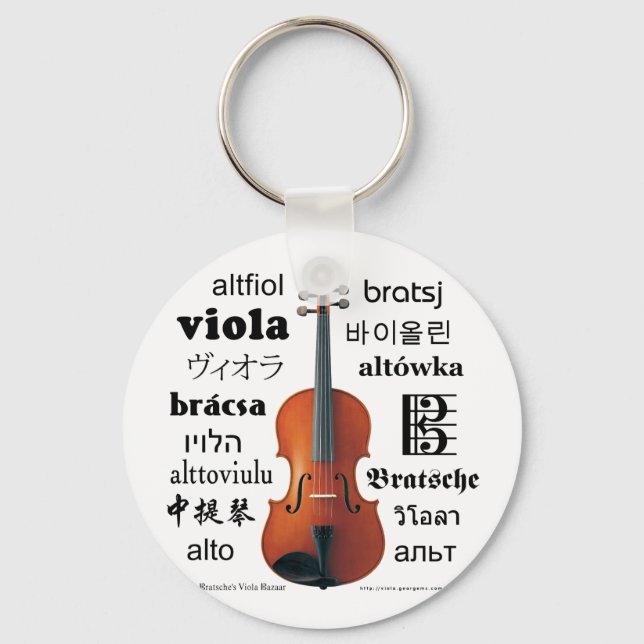 Chaveiro Viola Translations (Frente)