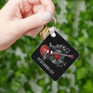 Chaveiro Violão Red Rock