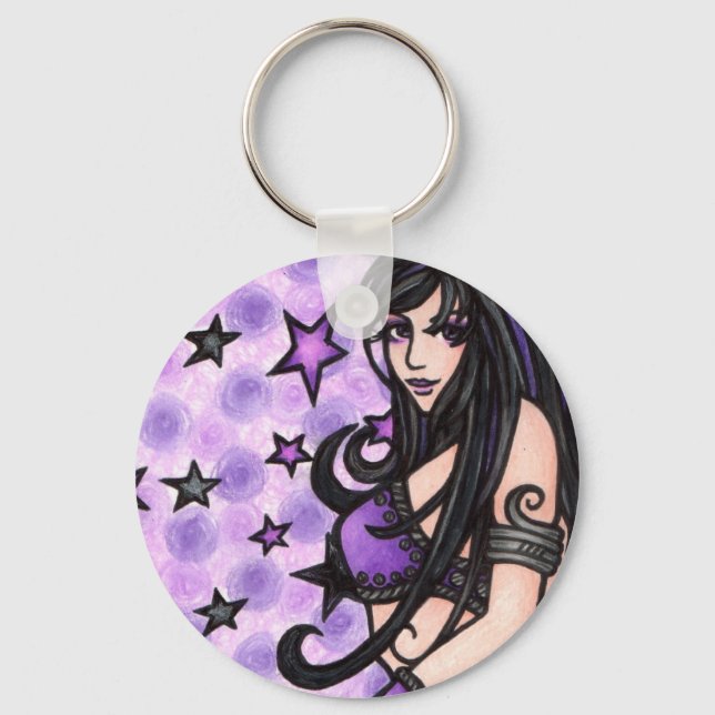 Chaveiro Violet Belly Dancer (Frente)