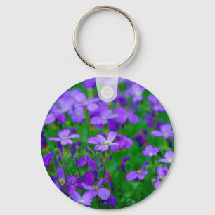 Chaveiro Violet Flowers